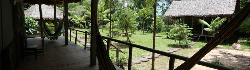 Cabañas del albergue San Miguel del Bala