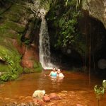 Piscina natural en la selva cerca de San Miguel del Bala